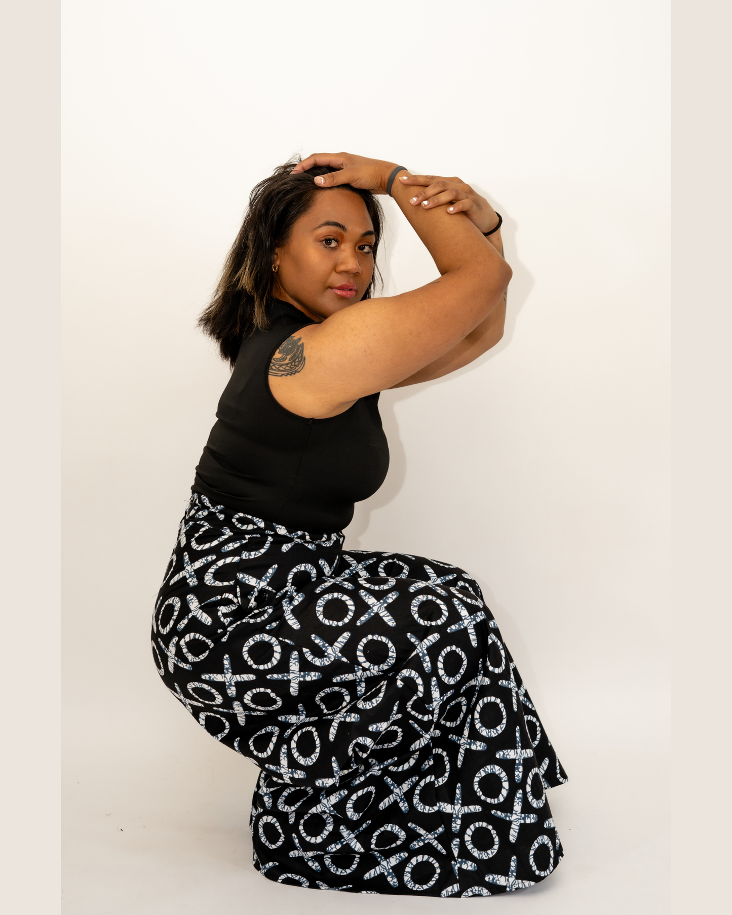 Black & White Palazzo Pants