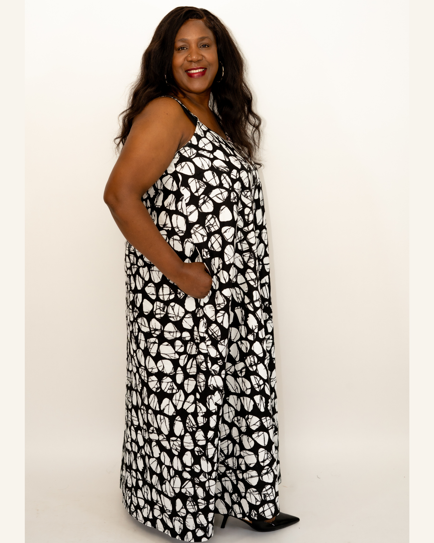 Black and White Dress