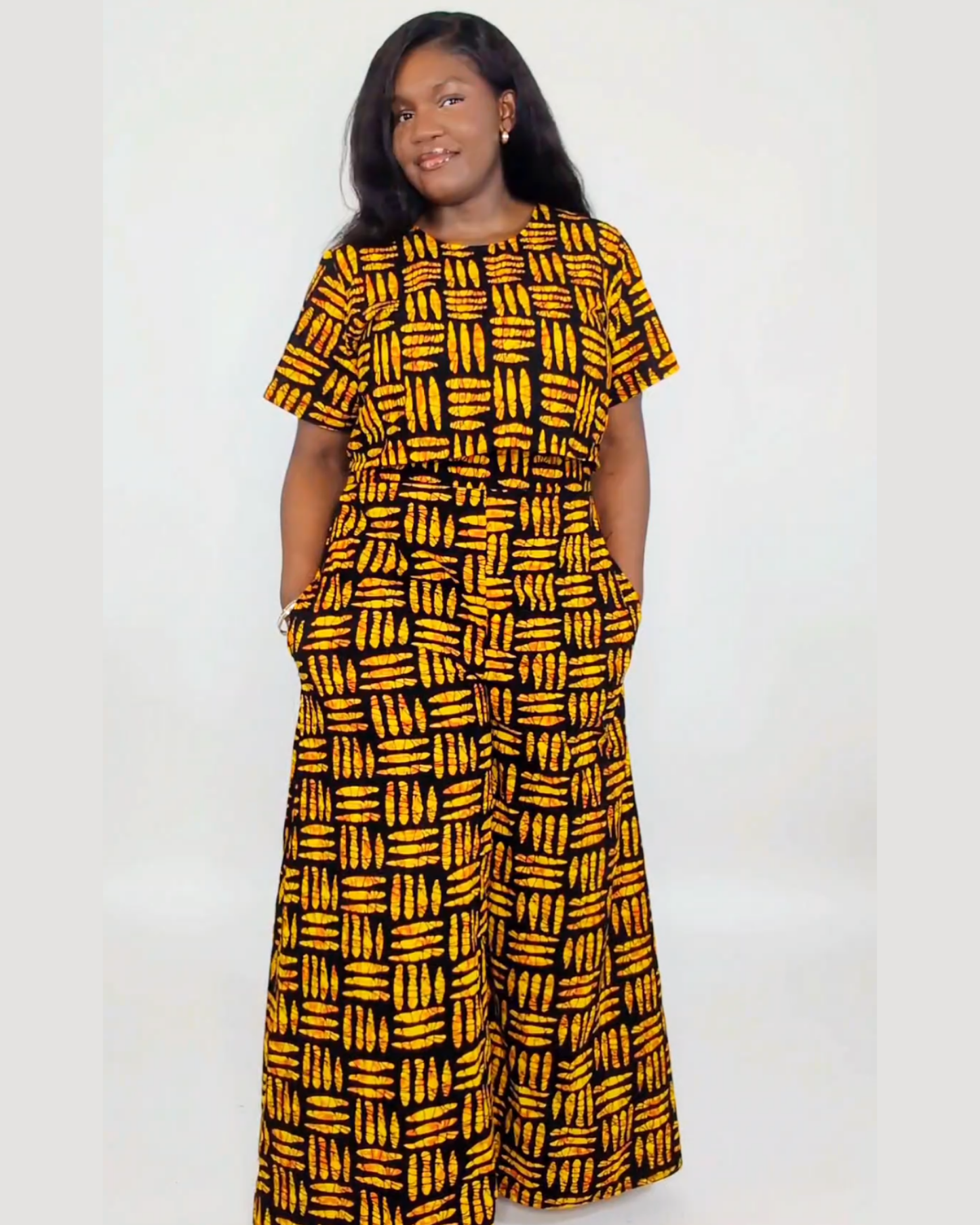 Yellow & Orange Matching Set