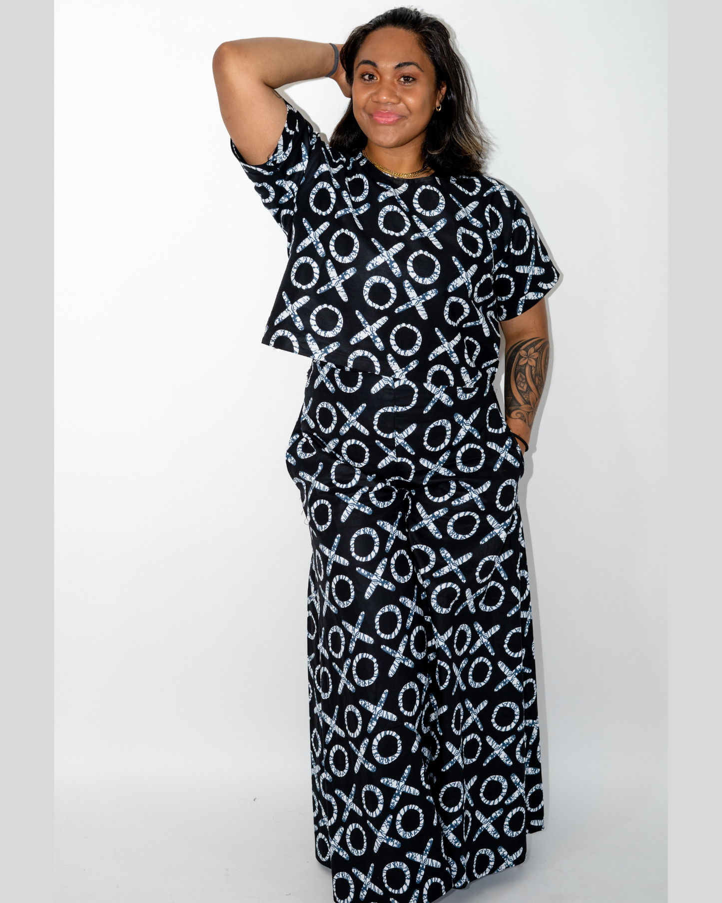 Black & White Matching Set