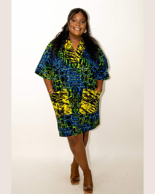 Boubou kaftan (Multicolor)