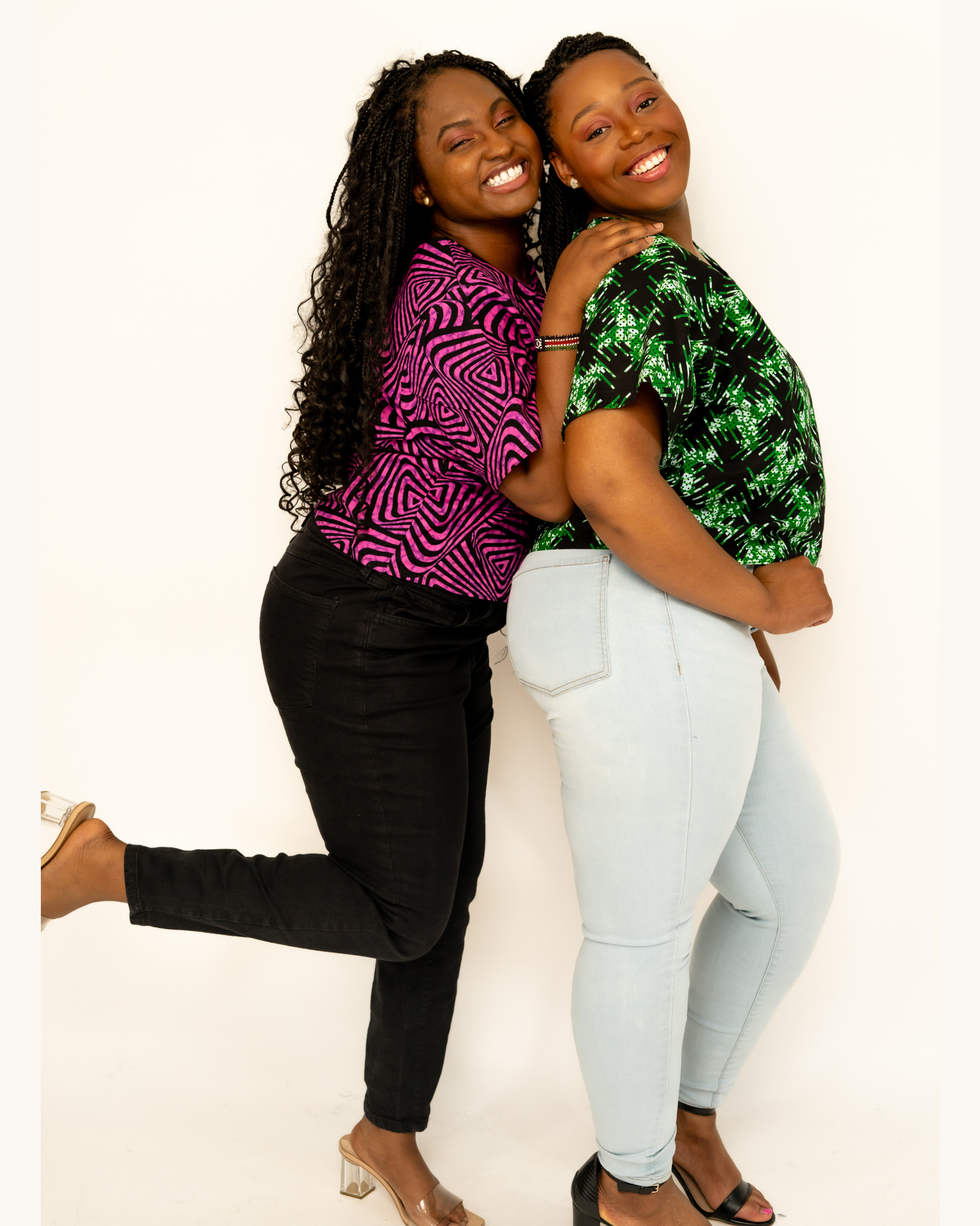 Green Ankara Top