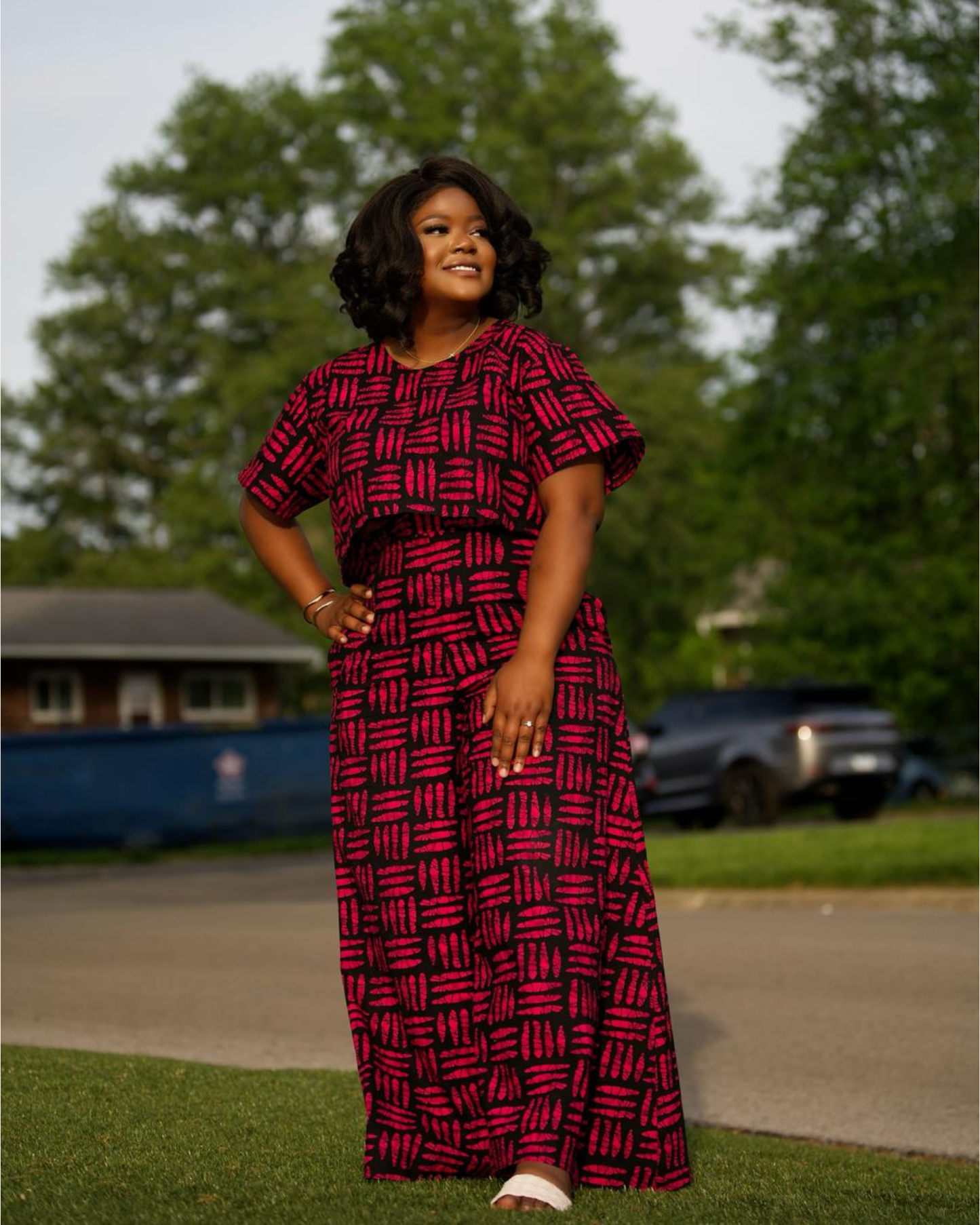 Pink Palazzo Pants
